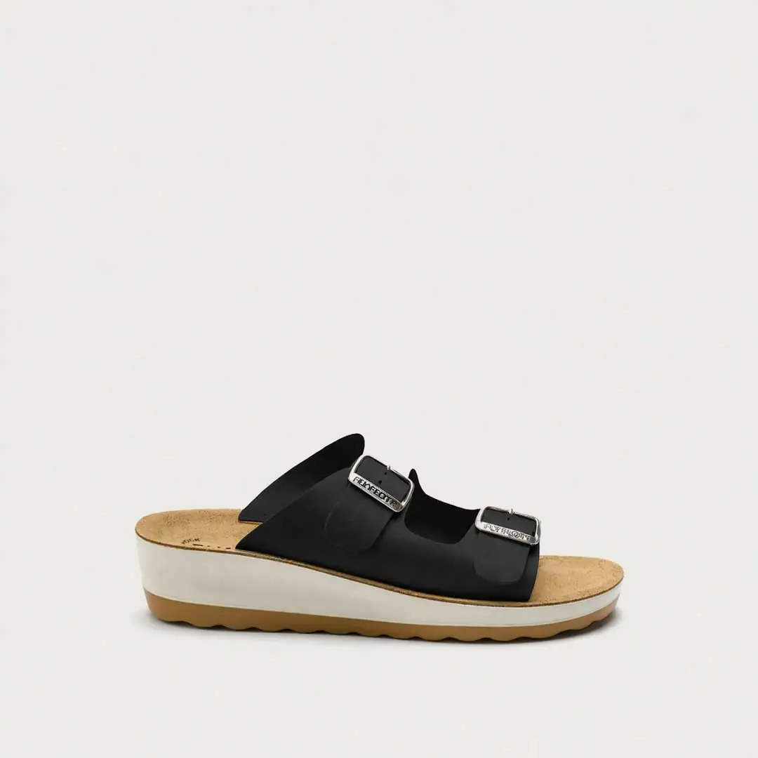 Fly Flot SYNTHETIC Kadın Platform Terlik - Siyah