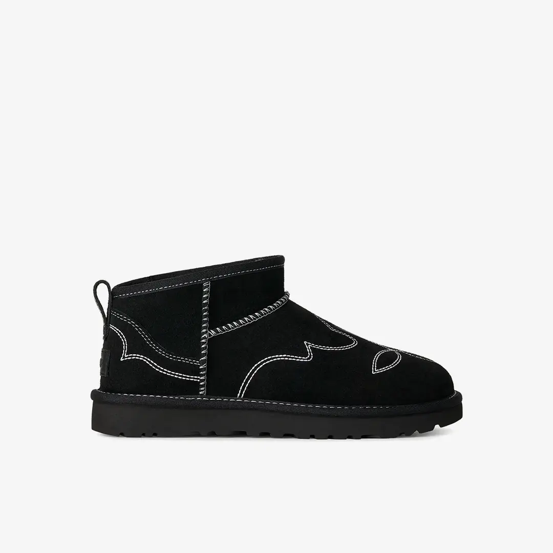 Ugg Classic Ultra Mini Kadın Bot - Siyah