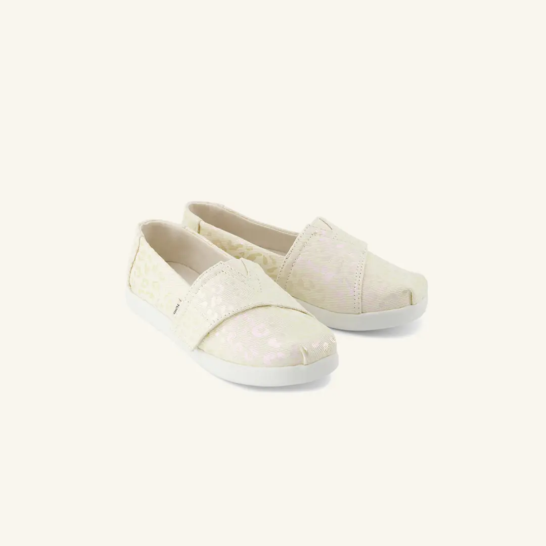 Toms Alpargata Kız Çocuk Espadril - Beyaz