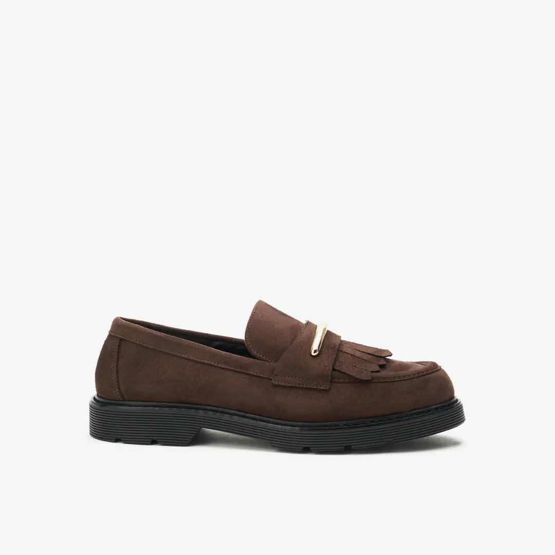 Nacree  Kadın Loafer - Kahverengi