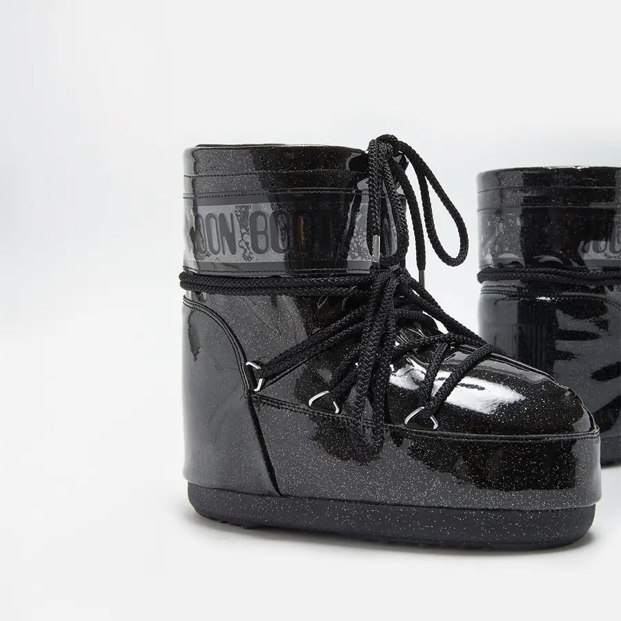 Moon Boot Icon Low Glitter Kadın Kar Botu