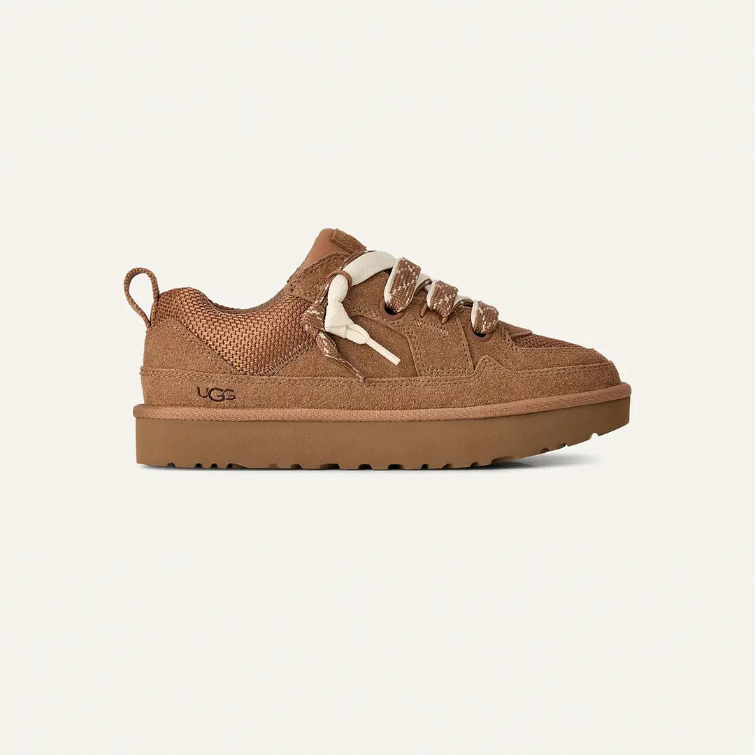 Ugg Lo Lowmel Kadın Kalın Taban Sneaker - Taba