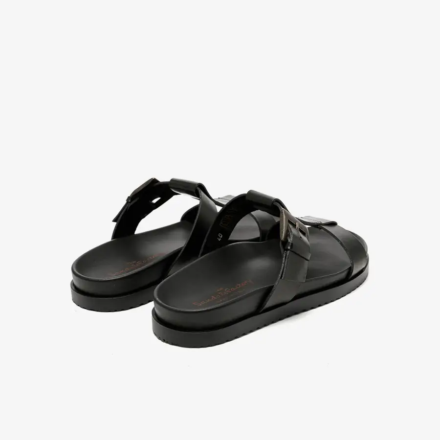 The Sandals Factory Leather Erkek Bantlı Terlik
